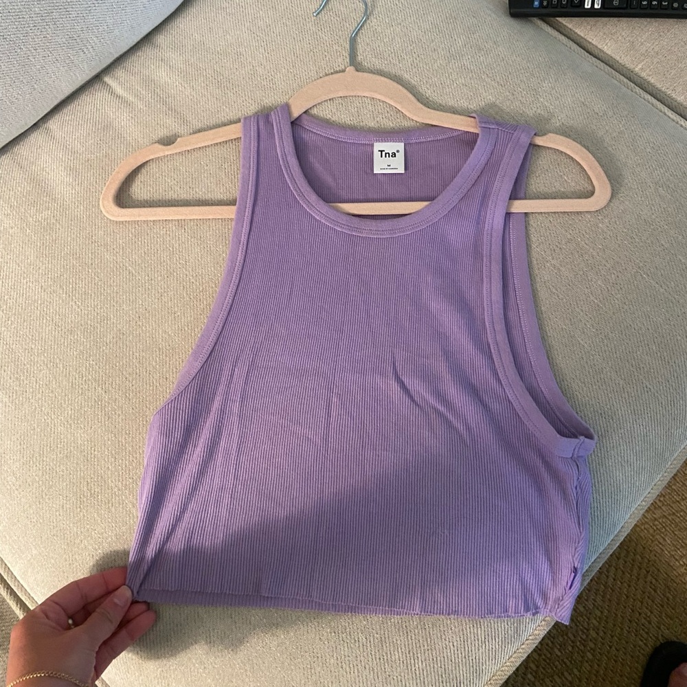 Aritzia TNA purple tank in size M!